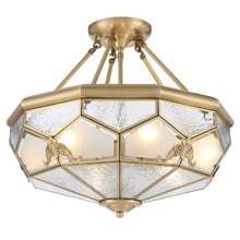 Colette Brass Pendant Light